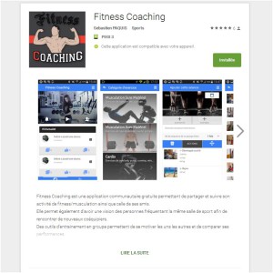 application fitness coaching
